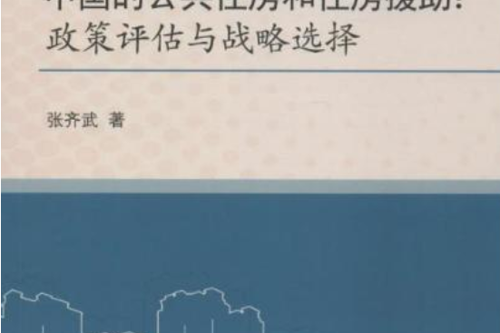 中國的公共住房和住房援助：政策評估與戰略選擇