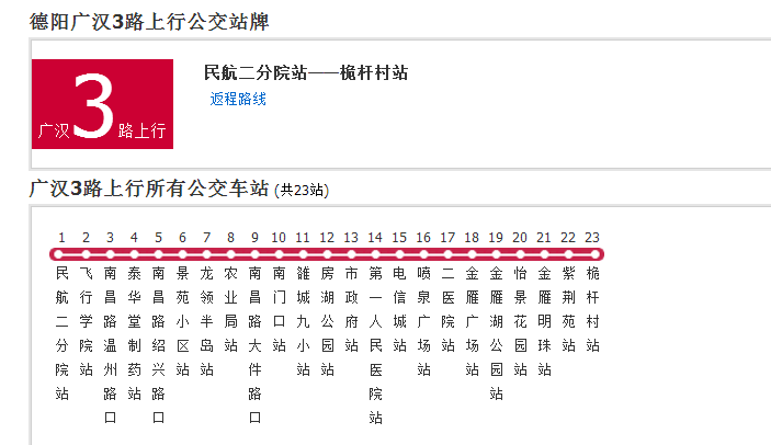 廣漢公交3路