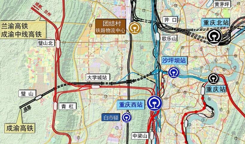 成渝高速鐵路(成渝鐵路客運專線)