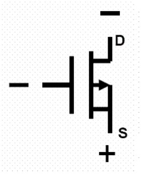 P溝道mos管符號