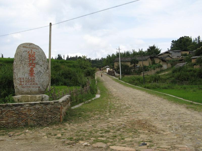 入村道路