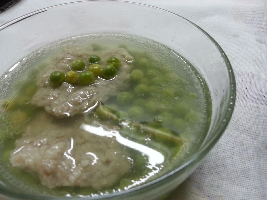 豌豆肉湯