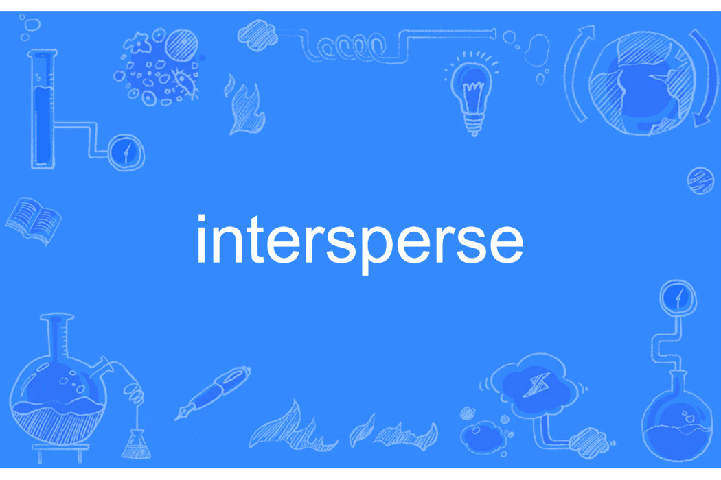 intersperse