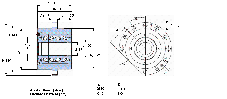 SKF FBSA209/QFC軸承