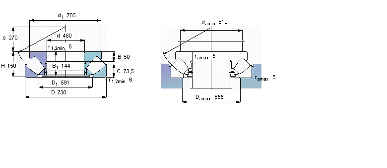 SKF 29396軸承