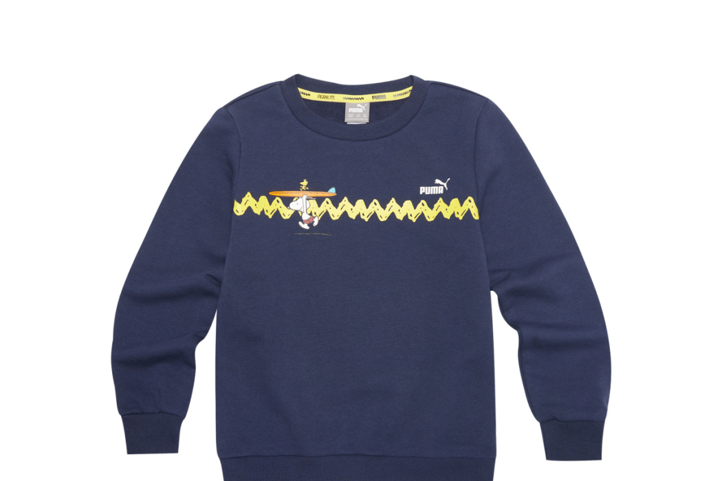 PUMA X PEANUTS CREW B男中大童針織衛衣