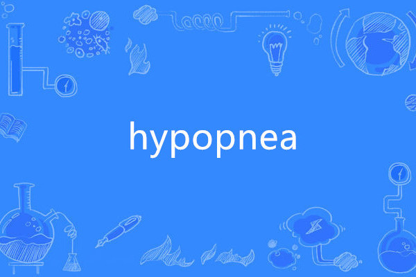 hypopnea