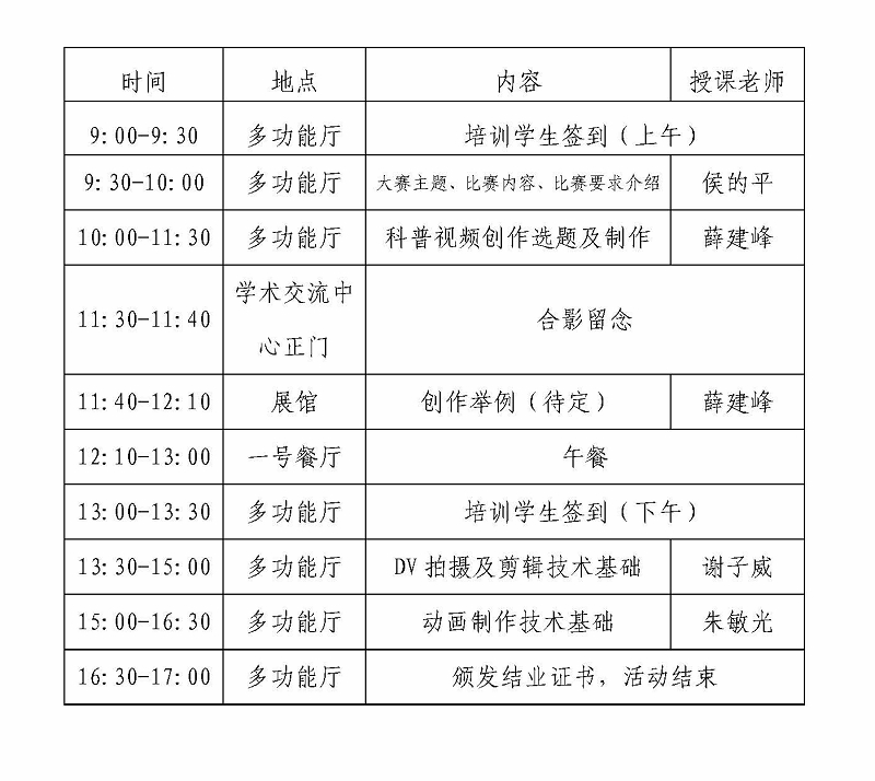 廣東省大學生科學影像大賽