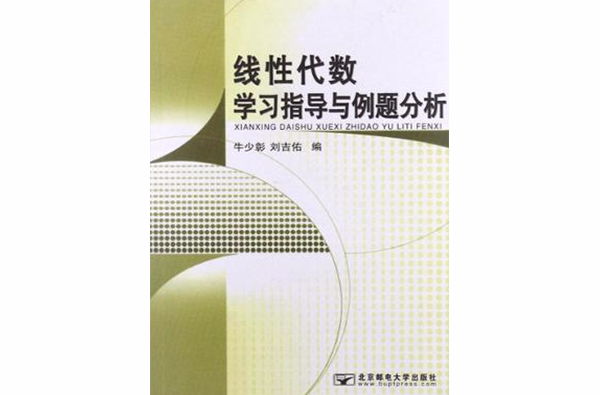 線性代數學習指導與例題分析