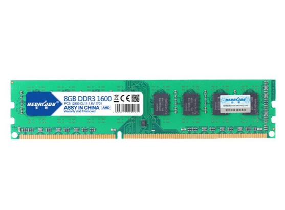 宏想8GB DDR3 1600（台式機/AMD平台專用）