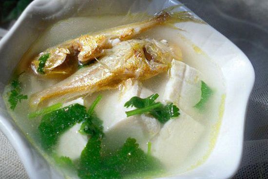 豆腐黃魚湯