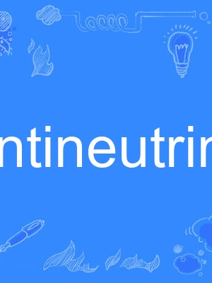 antineutrino