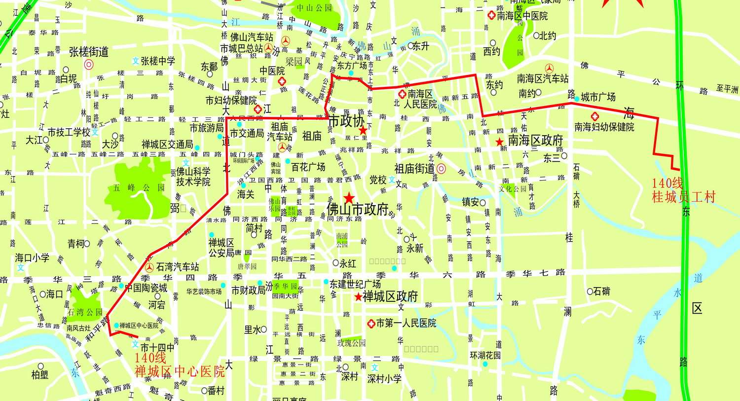 佛山公交140路