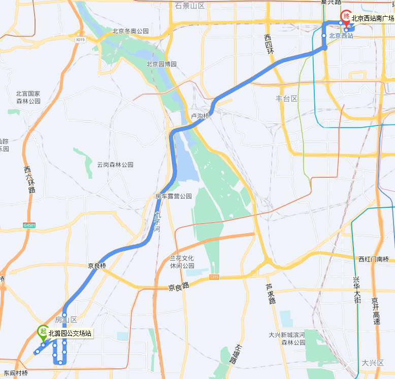 北京公交616路