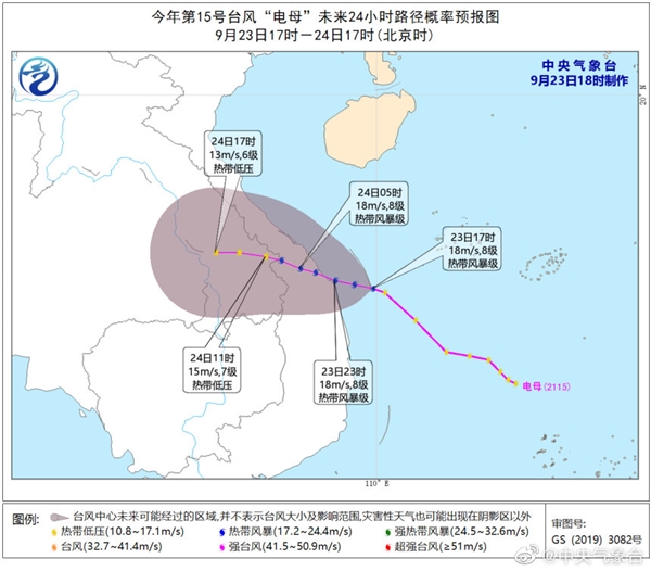 颱風電母