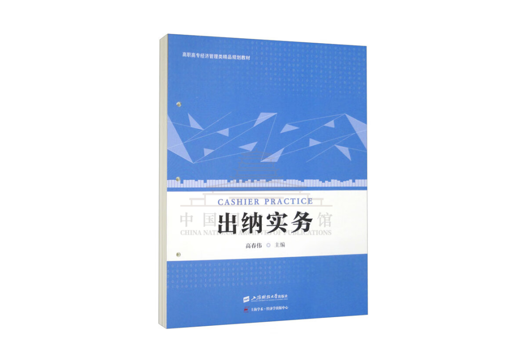 出納實務(2023年上海財經大學出版社出版的圖書)