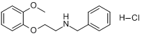 N-（2-（2-甲氧基苯氧基）乙基）苄胺鹽酸鹽