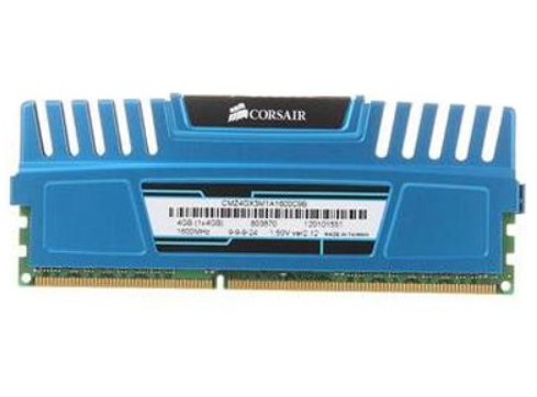 海盜船4GB DDR3 1600(CMZ4GX3M1A1600C9B)