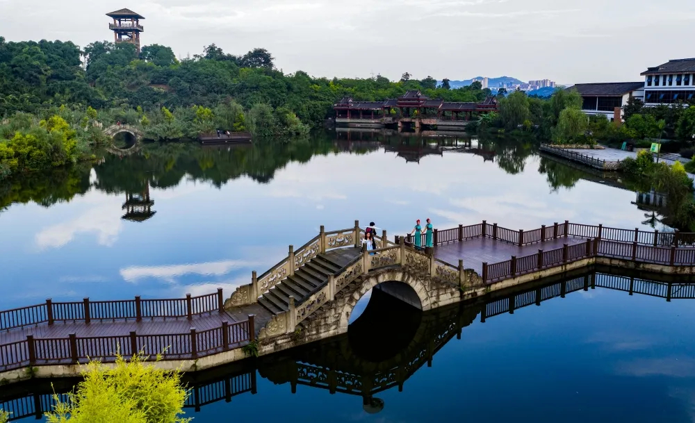 張壩桂圓林公園