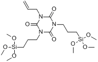 1-烯丙基-3,5-二[3-（三甲氧基矽基）丙基]-1,3,5-三嗪-2,4,6(1H,3H,5H)-三酮