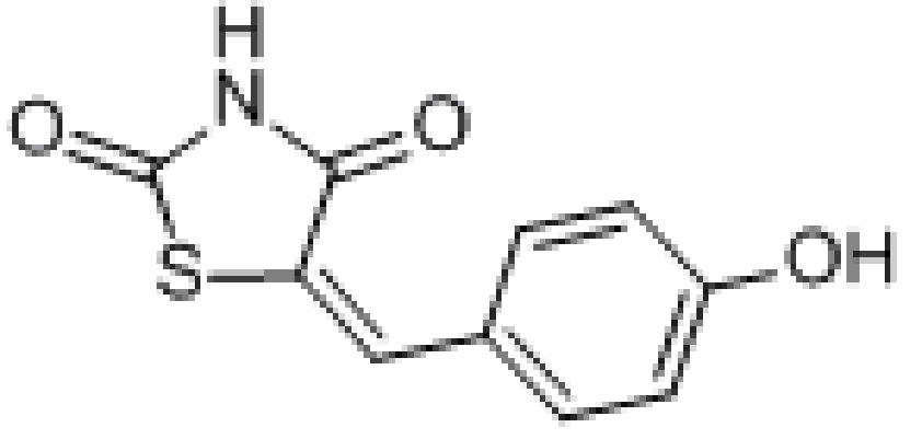 5-[（4-羥基苯基）亞甲基]-2,4-噻唑烷二酮