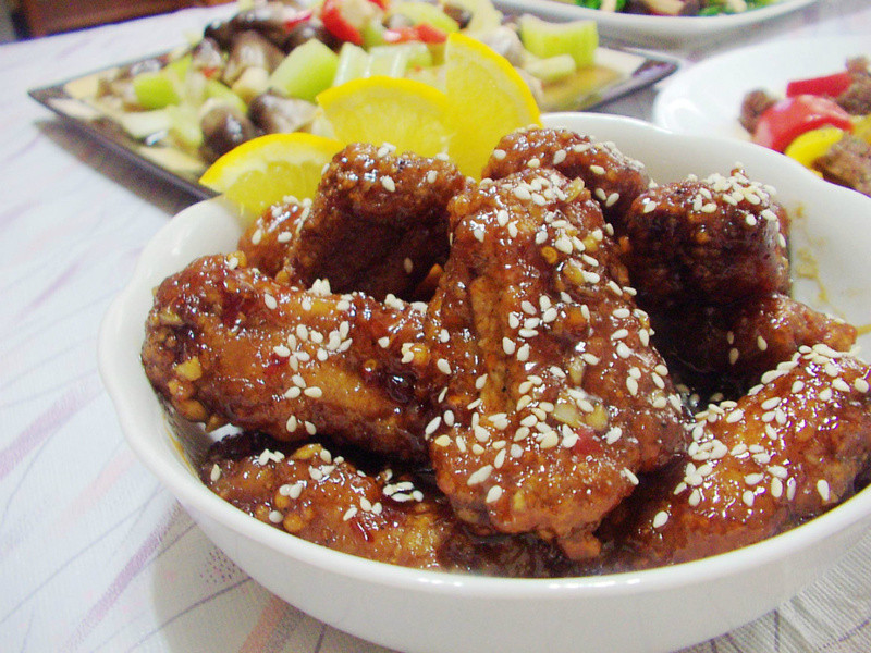 蒜香酥炸排骨