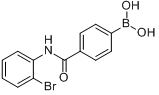 4-（2-溴苯基氨甲醯基）苯基硼酸