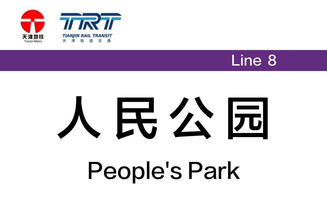 人民公園站(中國天津市河西區境內捷運車站)