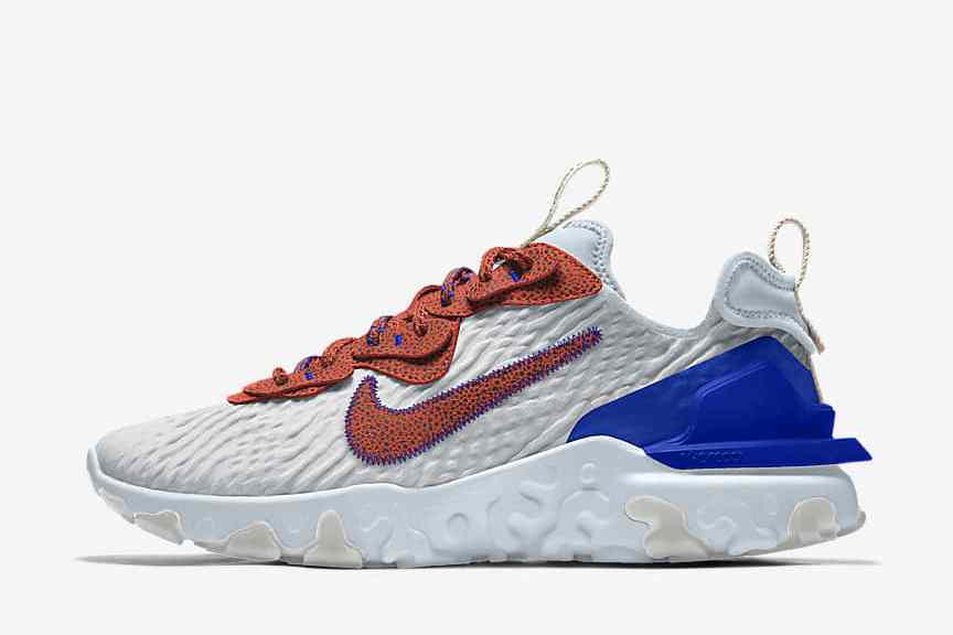 Nike React Vision By You 專屬定製休閒鞋