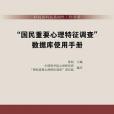 “國民重要心理特徵調查”資料庫使用手冊