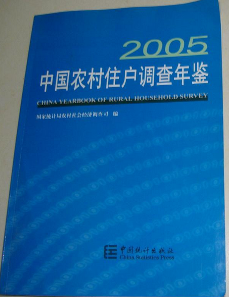 中國農村住戶調查年鑑(2005年中國統計出版社出版的圖書)