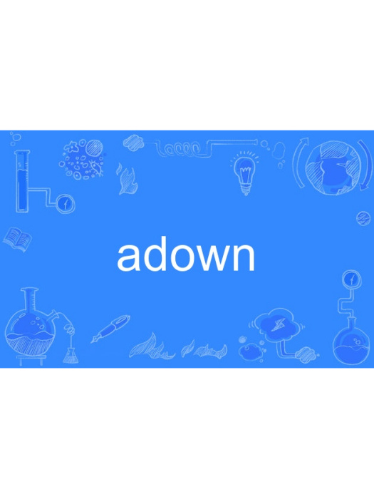 adown