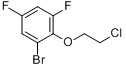 1-溴-2-（2-氯乙氧基）-3,5-二氟苯