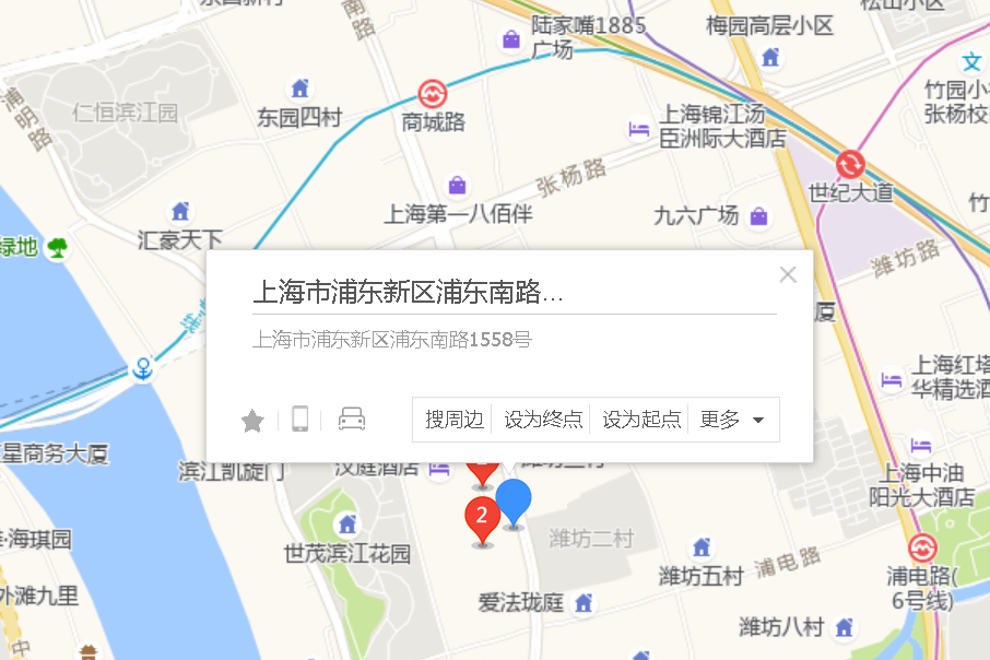 浦東南路1558號