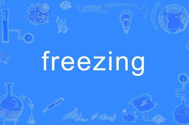 Freezing(英語單詞)