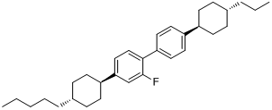 反，反-2-氟-4-（4-戊基環己基）-4-（4-丙基環己基）-1,1-聯苯