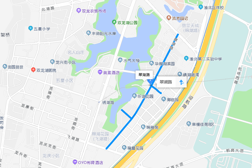 翠湖路52到350號