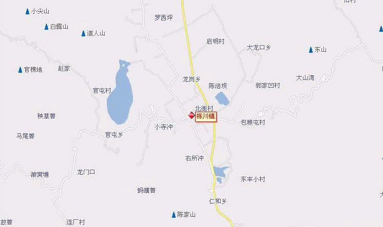 棟川鎮地圖