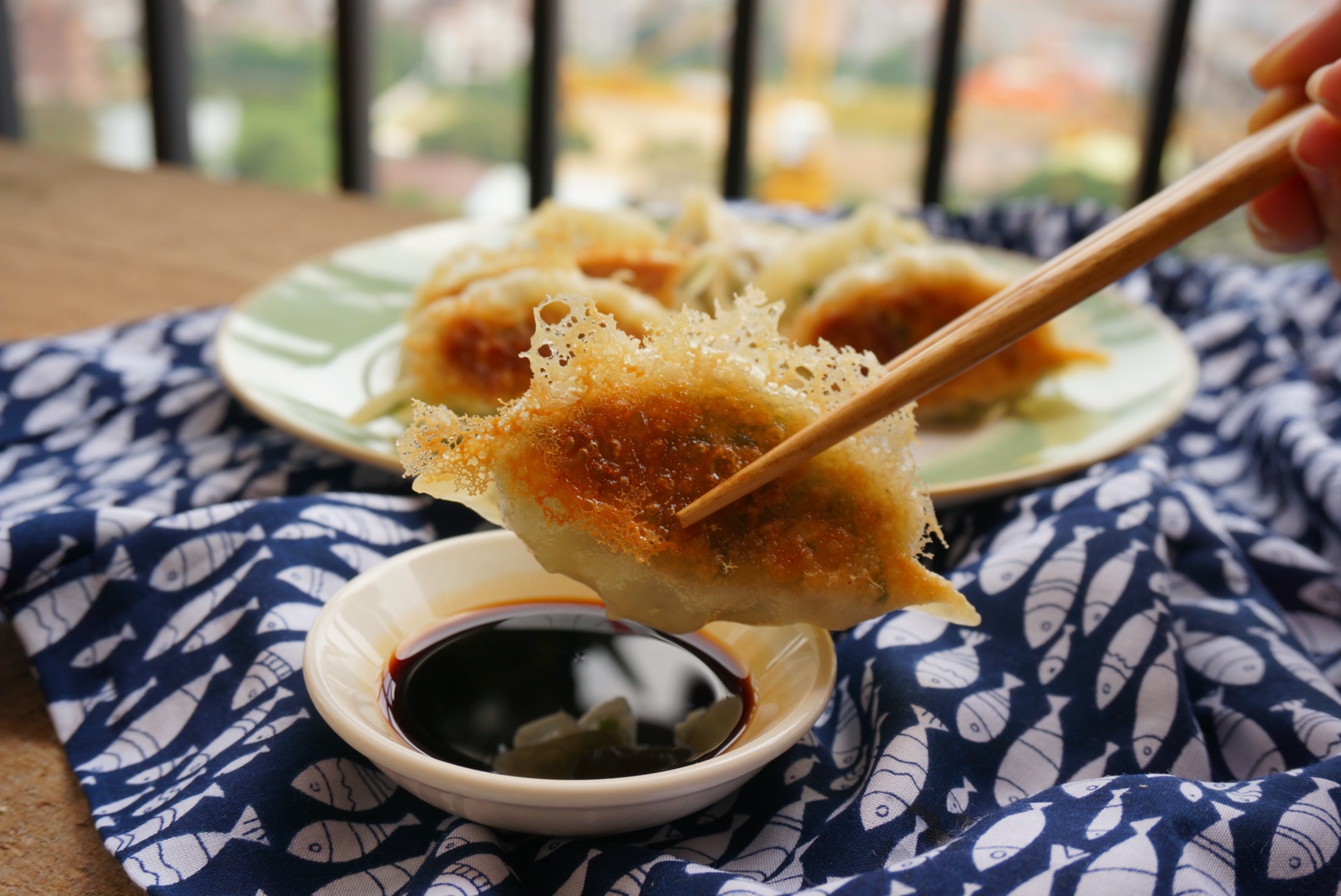 韭菜冰花餃子