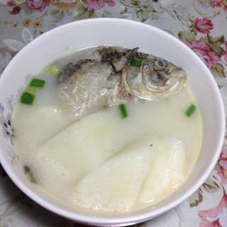 山藥尖索魚湯