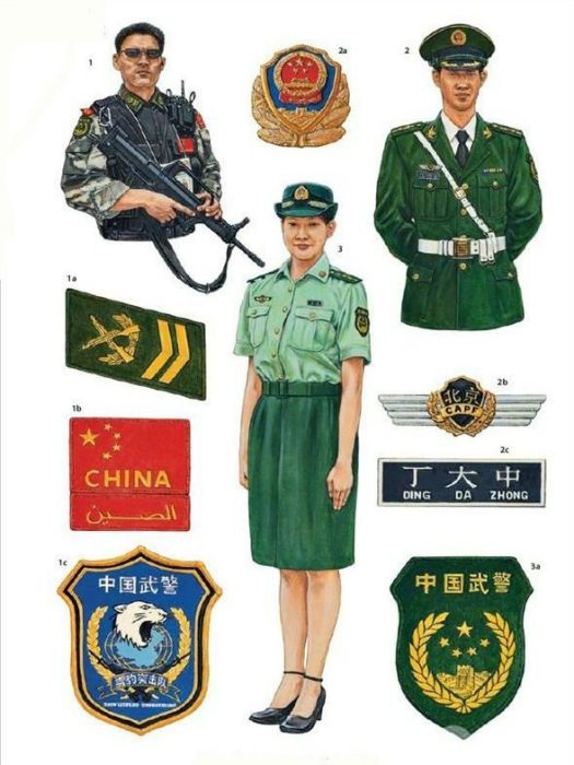 中國人民武裝警察部隊警服