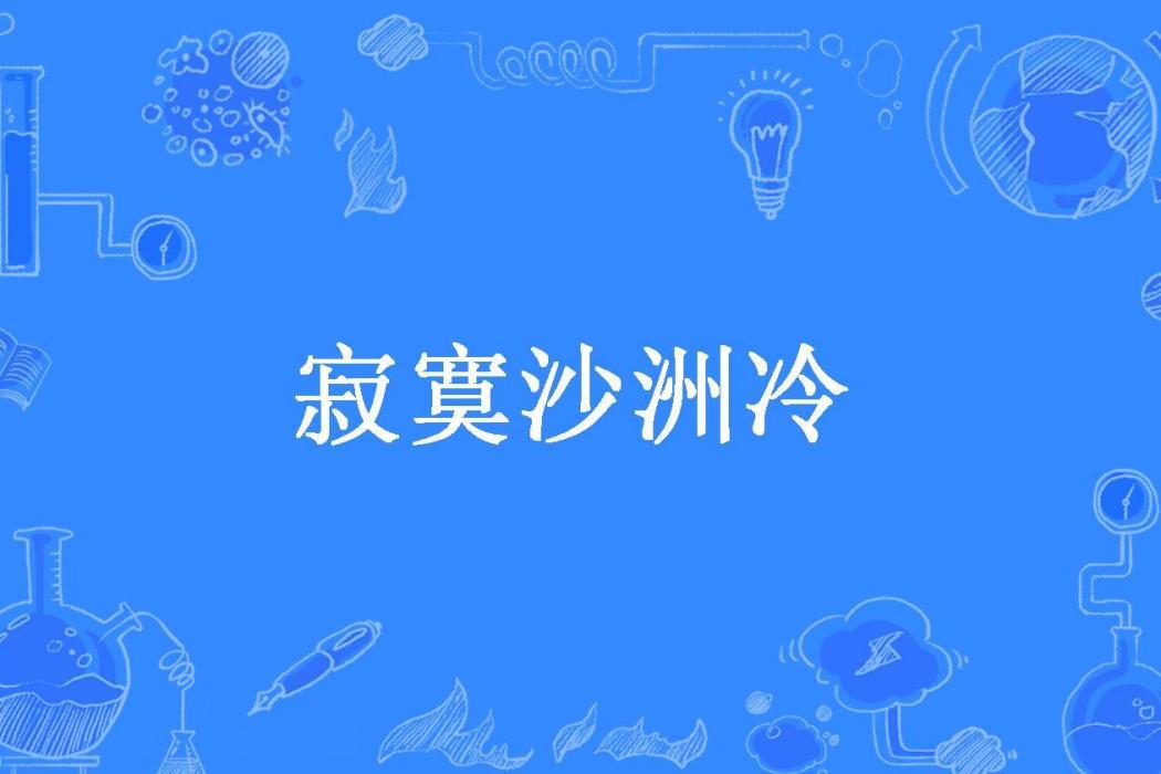 寂寞沙洲冷(小房巴布亞所著小說)