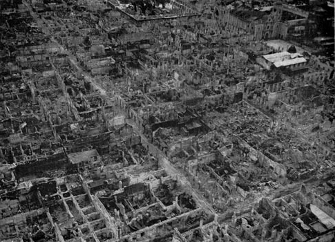 二戰時遭徹底毀壞的王城區