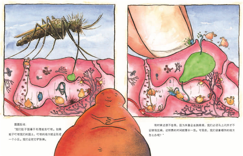 皮膚國的大麻煩