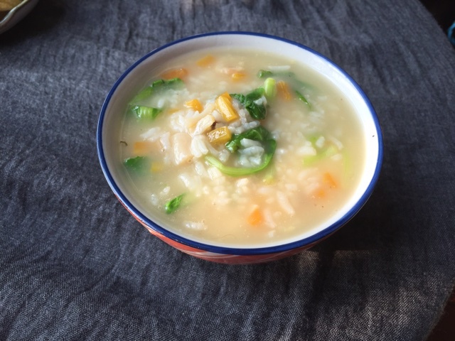 瑤柱菜泡飯