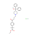 4-{4-[4-（羥基二苯甲基）-1-哌啶基]-1-氧代丁基}-alpha,alpha-二甲基苯乙酸乙酯鹽酸鹽