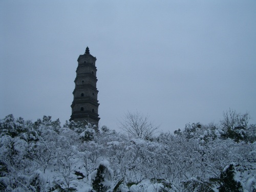 安徽池州百牙山塔