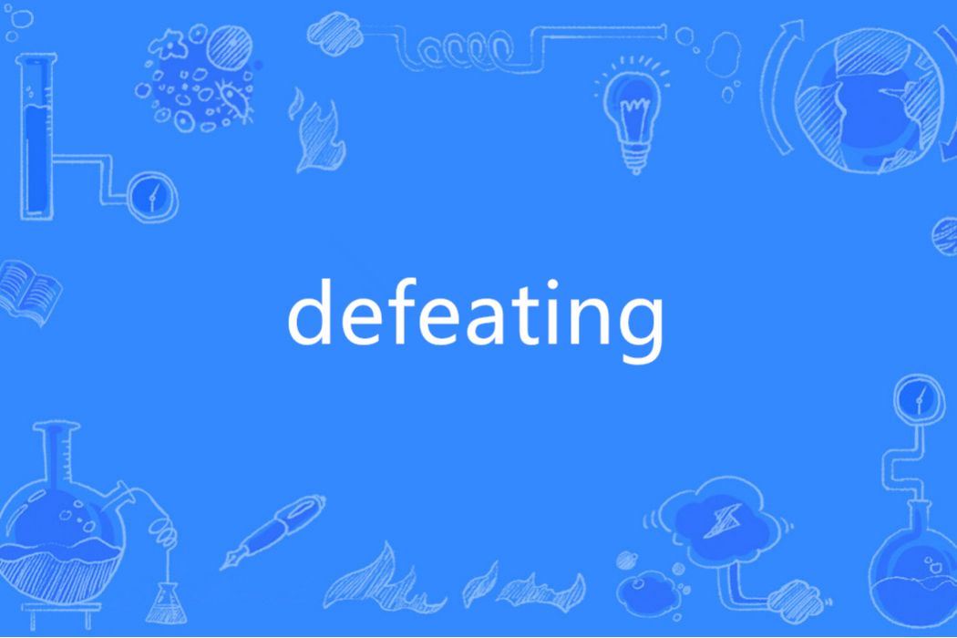 defeating