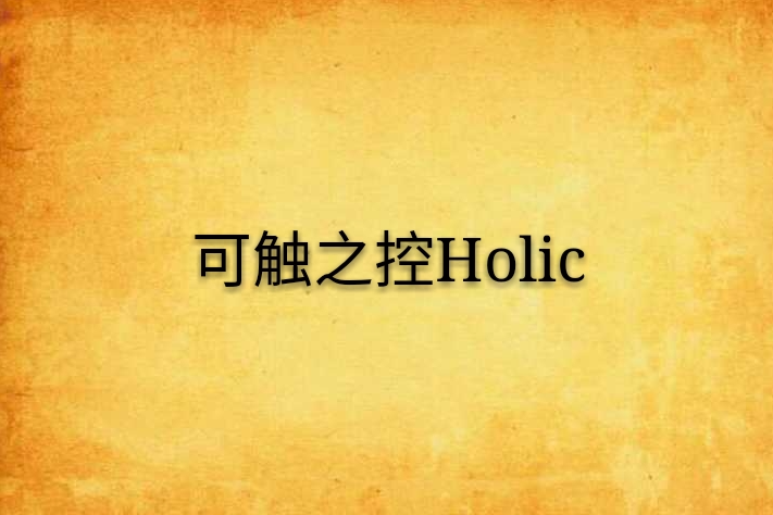 可觸之控Holic