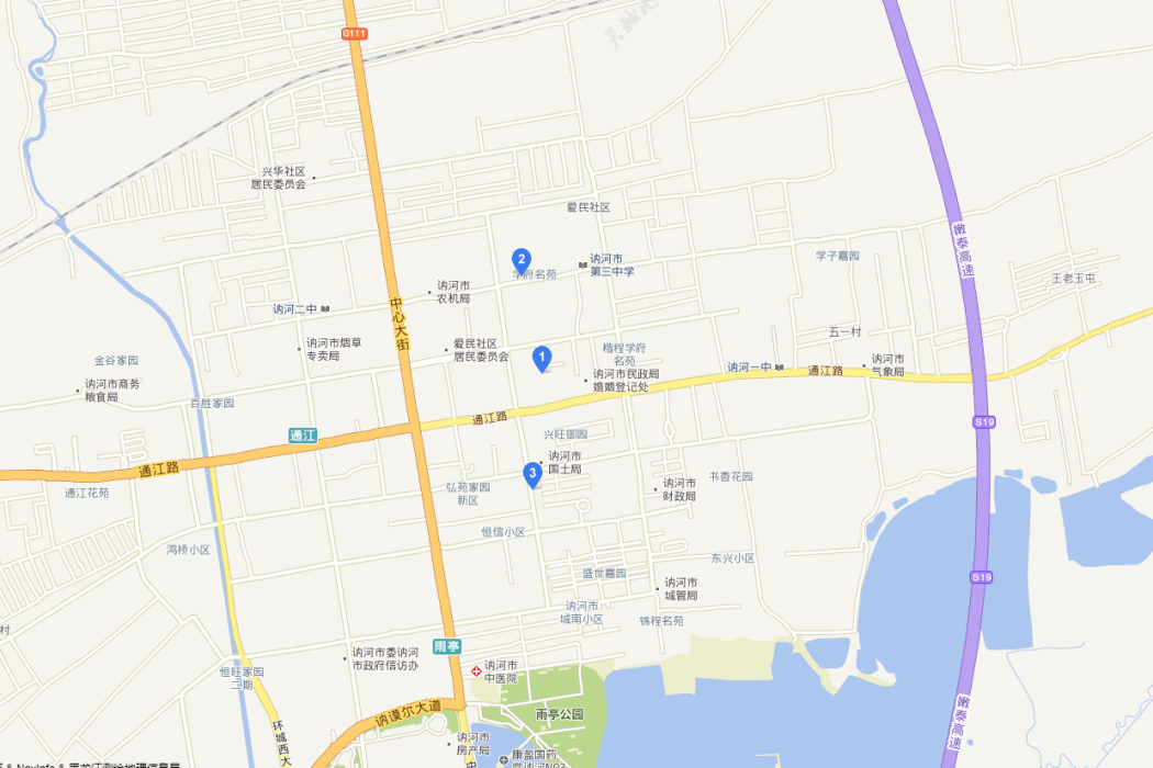 通江街道(黑龍江省齊齊哈爾市訥河市下轄街道)